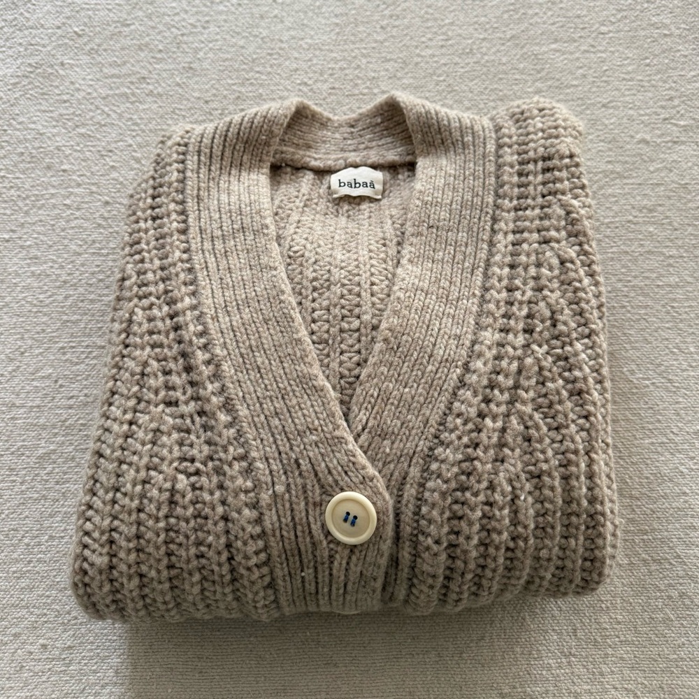 babaã | Cardigan no19 | Mist | EUC - Picture 6 of 11